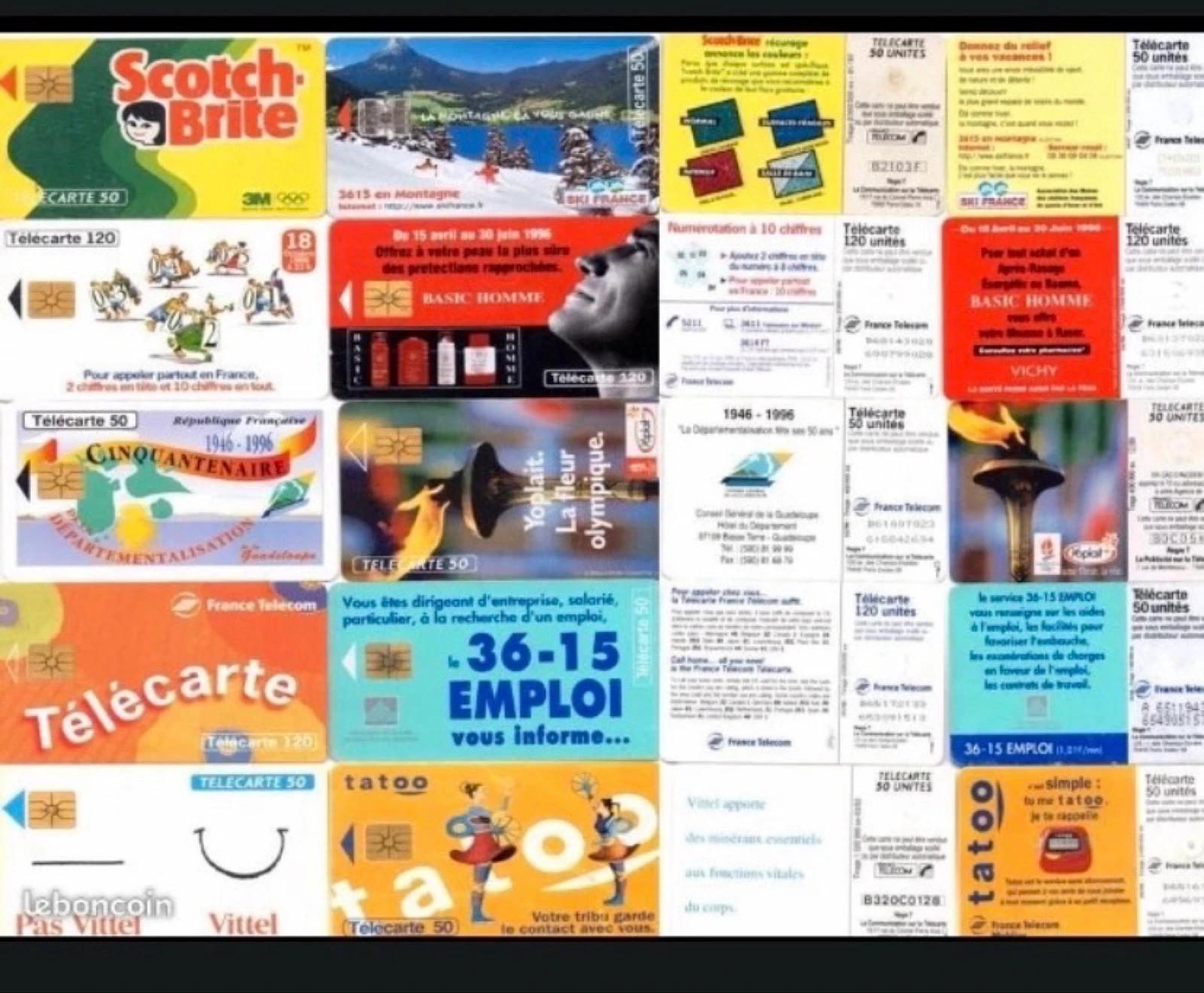 Lote de cartões telefônicas vintage – photo 4
